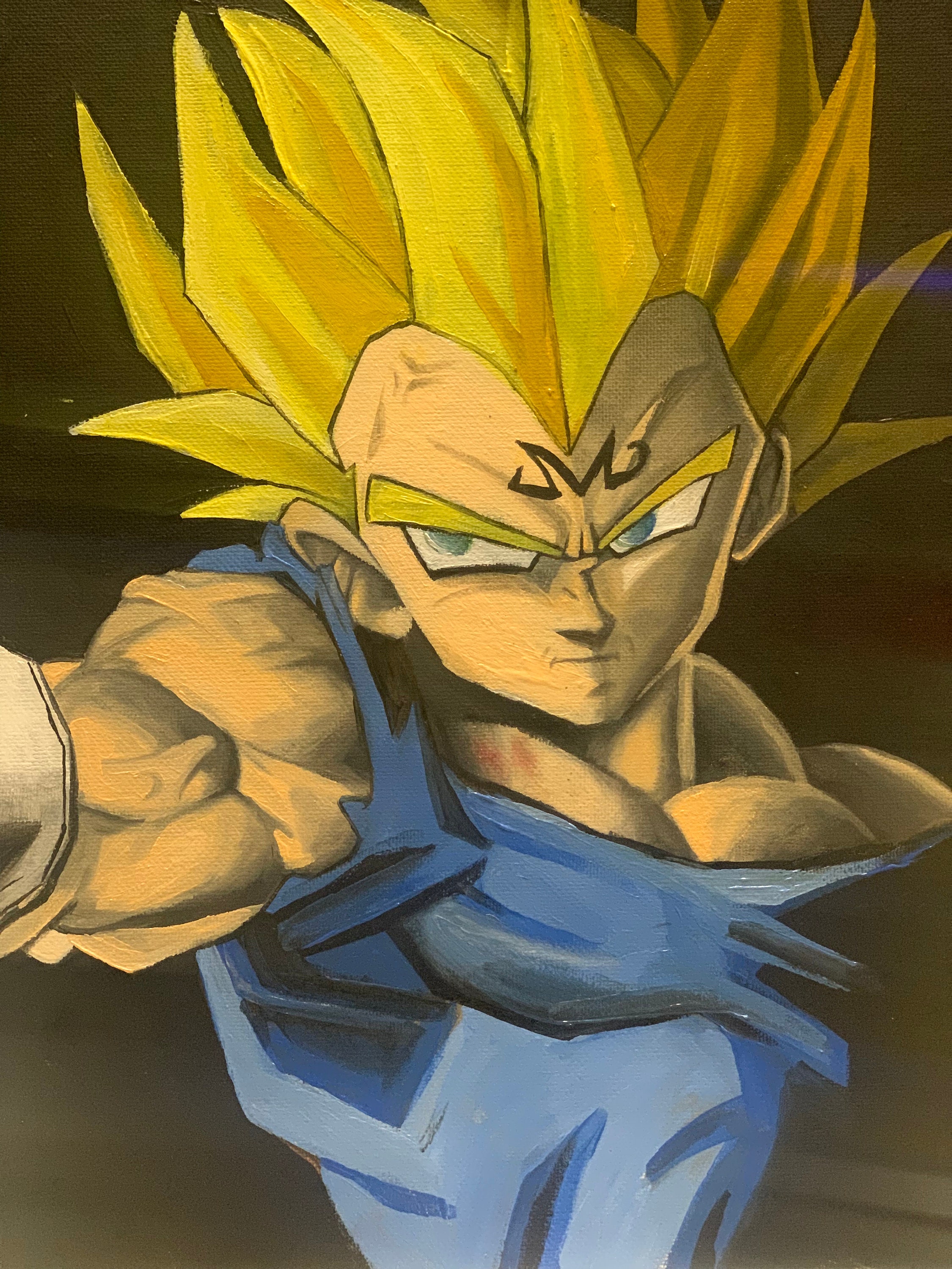 Dragon Ball Z Vegeta Final Flash poster (24x36 inches)