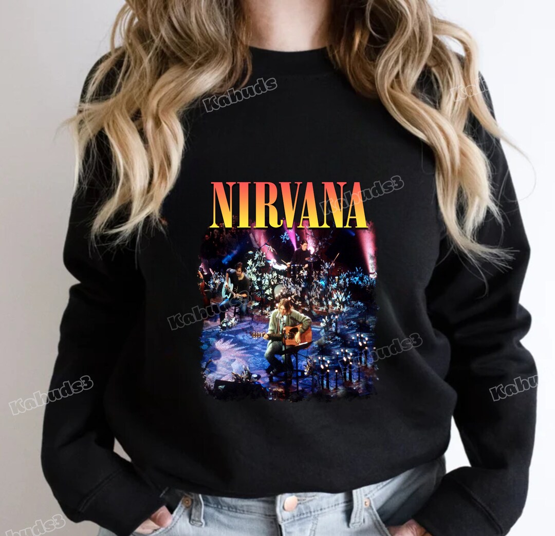 Nirvana Sweatshirt Preppy Sweatshirt 90s Sweatshirt Retro Etsy Canada