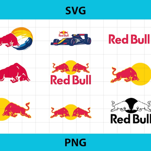 Redbull Racing Png - Etsy
