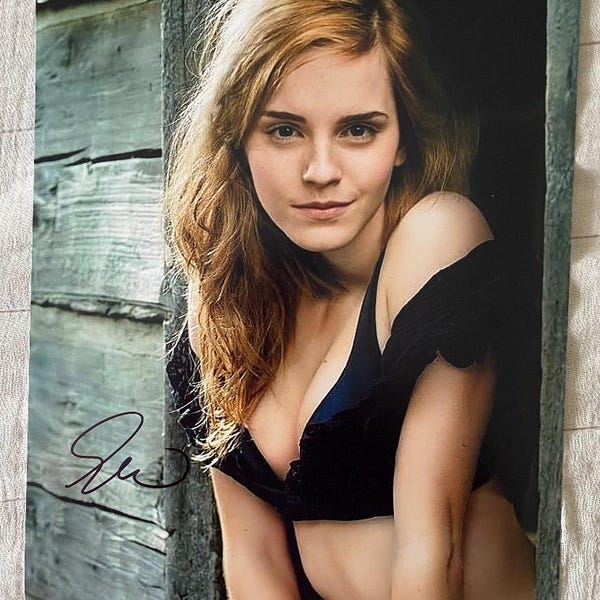 Emma Watson Famousboard Fakes Etsy Canada