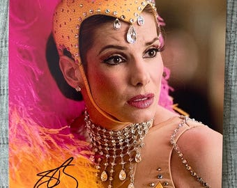 Sandra Bullock Hand Signed 8x10 Photo With COA