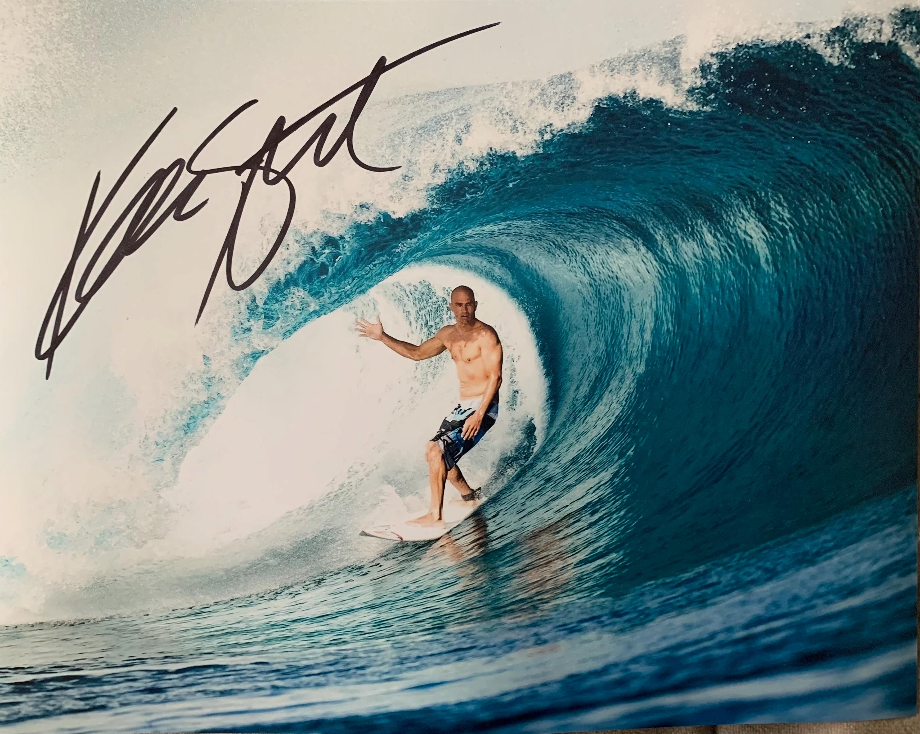 Kelly Slater Hand Signed 8x10 Photo With COA - Etsy India
