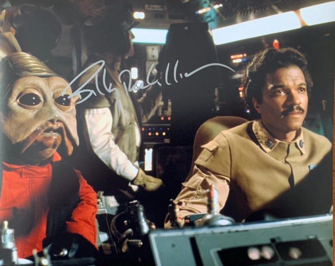 ビリー・ディー・ウィリアムズ直筆サイン入り8x10写真（COA付き