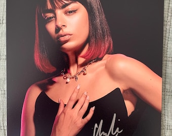 Charli XCX Hand Signed 8x10 Photo With COA