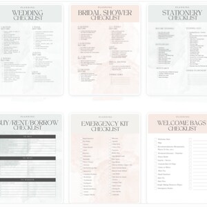 Wedding Checklist Printable Wedding Checklist Template Wedding Plan Checklist Wedding Planner Checklist Template Wedding Planning Checklist