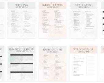 Wedding Checklist Printable Wedding Checklist Template Wedding Plan Checklist Wedding Planner Checklist Template Wedding Planning Checklist