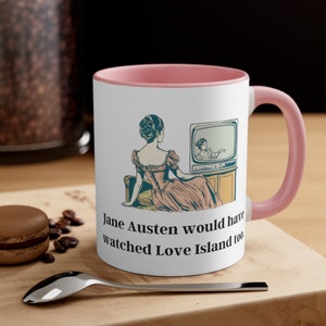 Regency Reality: Jane Austen would have watched Love Island Coffee Mug, 11oz