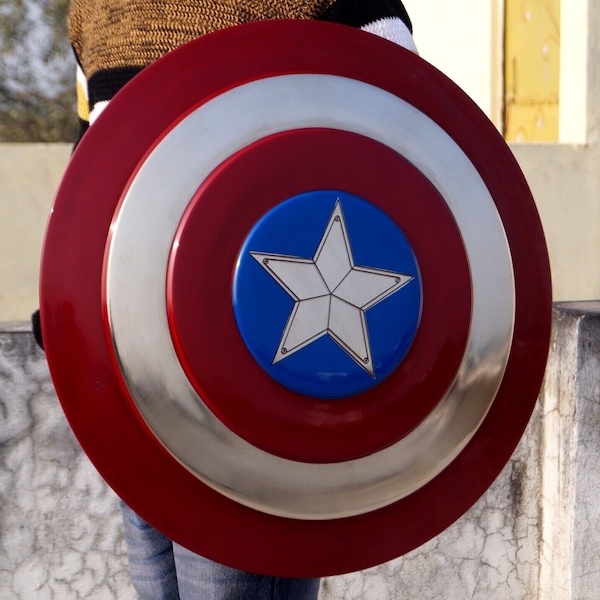 22 INCH Avenger Shield Captain America Shield Battle Warrior Shield Best Halloween Show