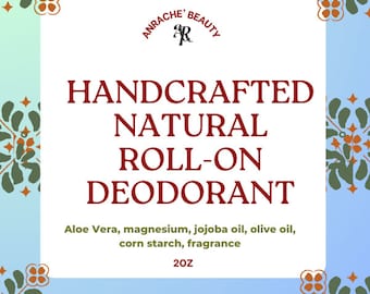 Handcrafted Natural Roll-on Deodorant