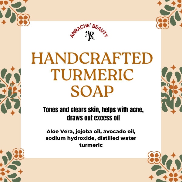Handcrafted Turmeric Soap