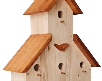 Bird house nesting box for sparrow sparrow house sparrow sparrow villa colony breeders