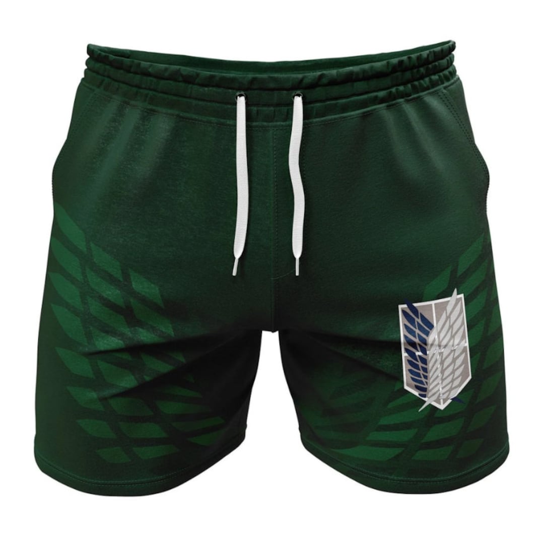 Anime Gym Shorts Anime Shorts for Men Bleach Anime Shorts Etsy