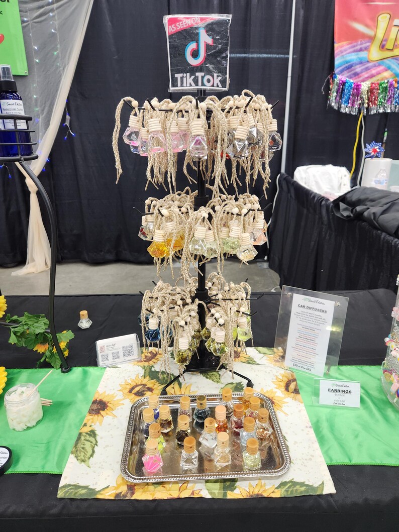 Handmade Reed Car Diffusers: Long-Lasting Fragrance, Crystal Bottles image 15