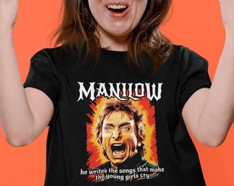 Heavy Metal Manilow - Unisex Short-Sleeve T-Shirt