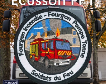 Écusson FPT (Fourgon Pompe Tonne) - Pompiers