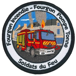 Écusson FPT Fourgon Pompe Tonne Pompiers image 2