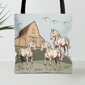 Pferd Tote Bag, Geschenke, Pferde Geschenke, Pferd Tote, Geschenke, Pferd Handtasche, Pferd Tasche, Geschenke, Pony Geschenk, Pferdebesitzer Geschenk, Pferdeliebhaber