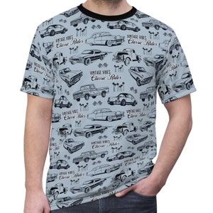 Vintage Car T-Shirt: Classic Rides Automotive Tee