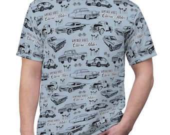 ヴィンテージカーTシャツ：クラシック2ドアTシャツ - Etsy 日本