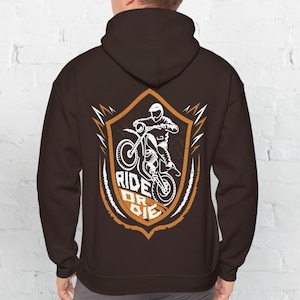 Biker Hoodie, Vintage Motorcycle Hoody, Biker Shirt, Motorcycle Shirt, Motorbike Owner Gift, Motorcyclist Shirt, Motor Club Shirt, Bike Life