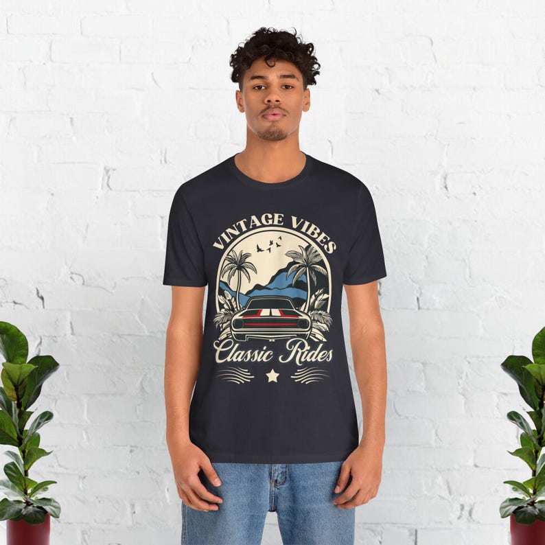 Retro Car Oversized Tshirt main image 1