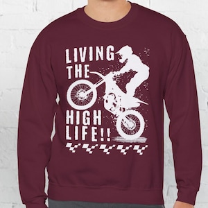 Motocross Sweatshirt, Motocross Shirt, Dirt Bike Shirt, Dirt Bike Sweatshirt, Motorcycle Gifts, Biker Shirt, Riding Shirt, Dirt Bike Gift