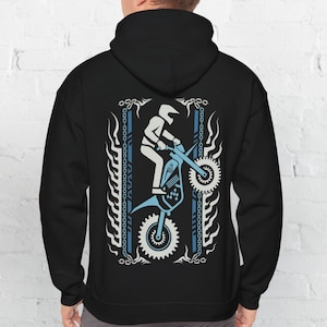 Motocross Hoodie: Dirt Bike Race Life, Off Road Biker Top