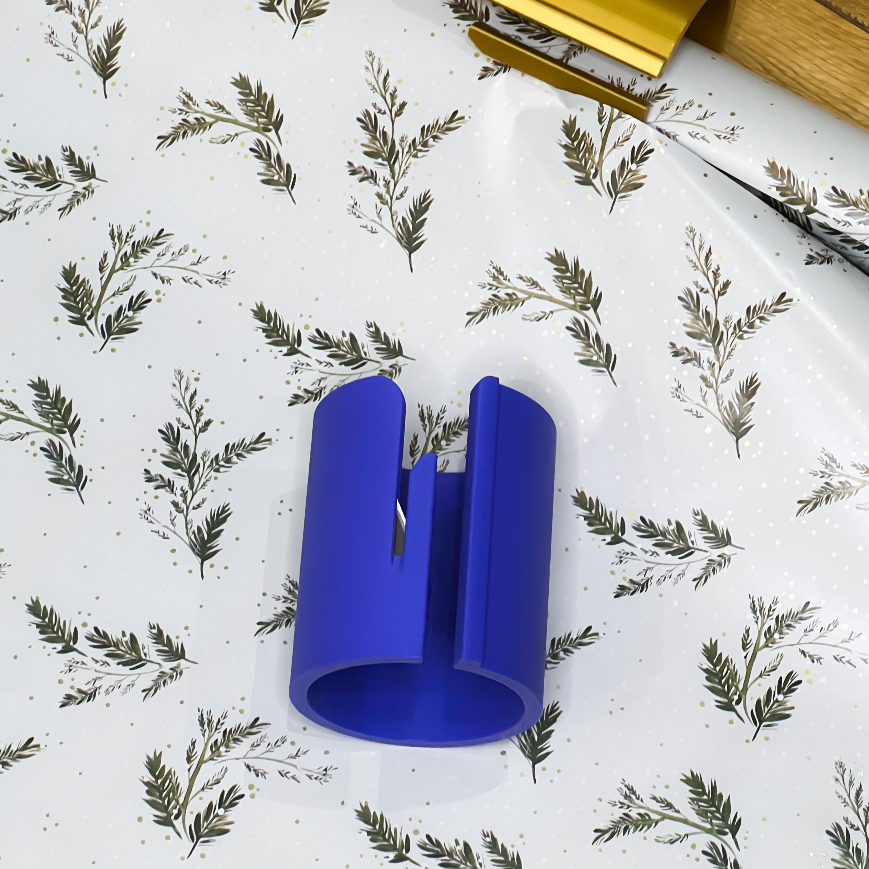 Taglierina Per Carta Da Regalo - 2 Pezzi Con 10 Lame Di Ricambio - Taglio Preciso E Senza Sforzo