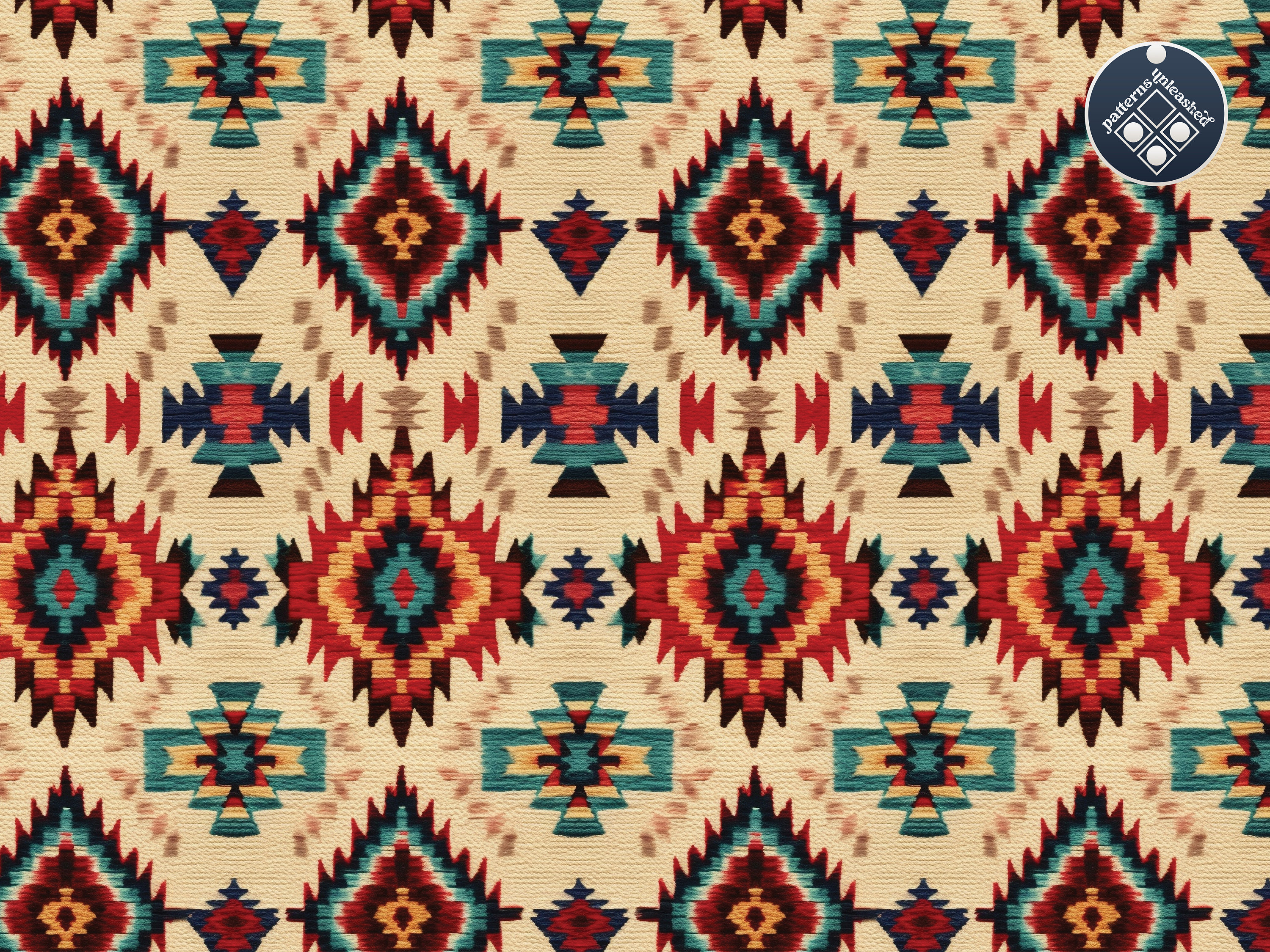 Western Faux Weave Seamless Pattern Unlimited Commercial Use Digital ...