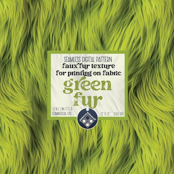 Grinch Fur Fabric - Etsy