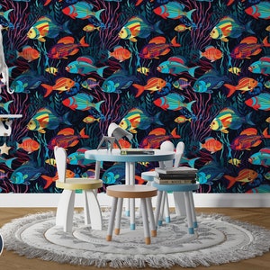 Fish Seamless Pattern Unlimited Commercial Use Digital Print File ...