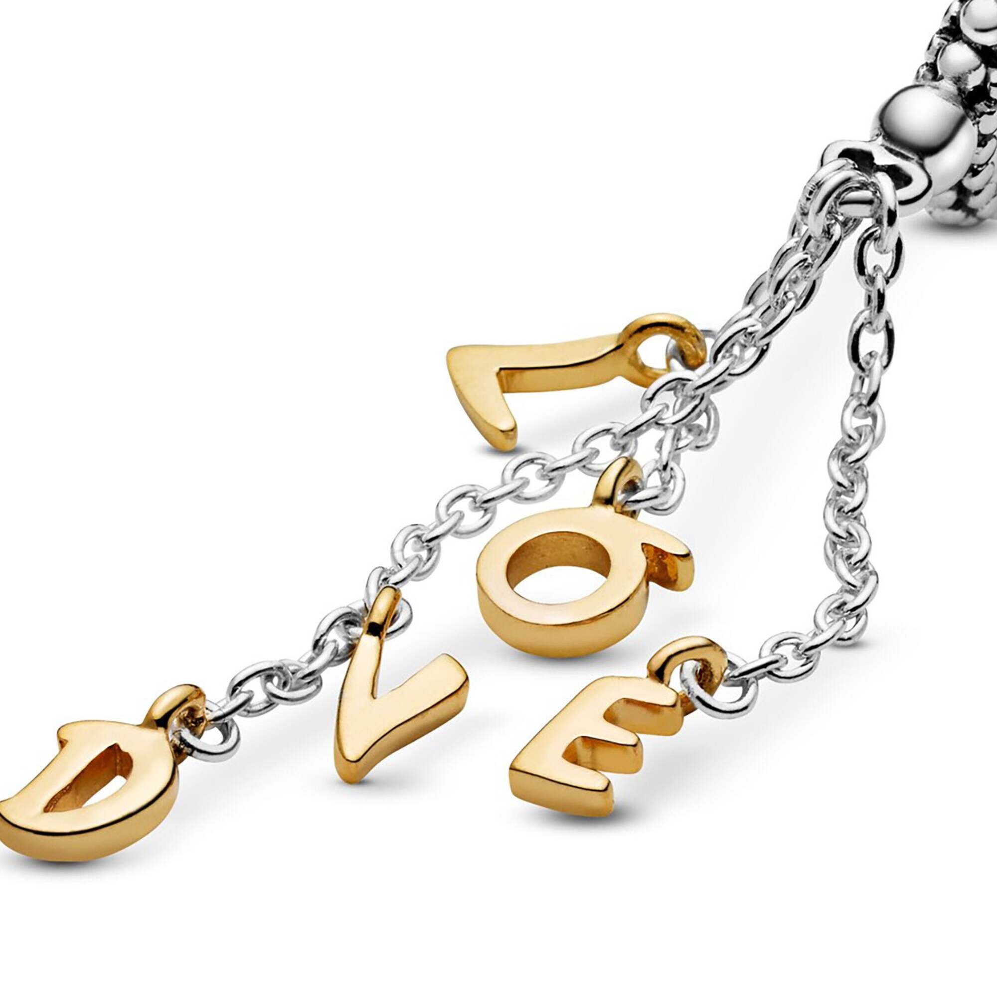 Love script bracelet pandora sale