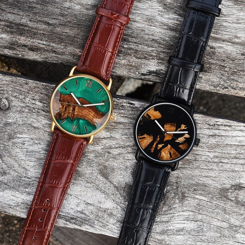 unique resin watches