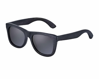 Gafas de sol de madera ecológicas con lentes polarizadas, gafas de sol personalizadas, gafas de sol de madera de ébano, gafas de sol personalizadas, gafas de sol hechas a mano