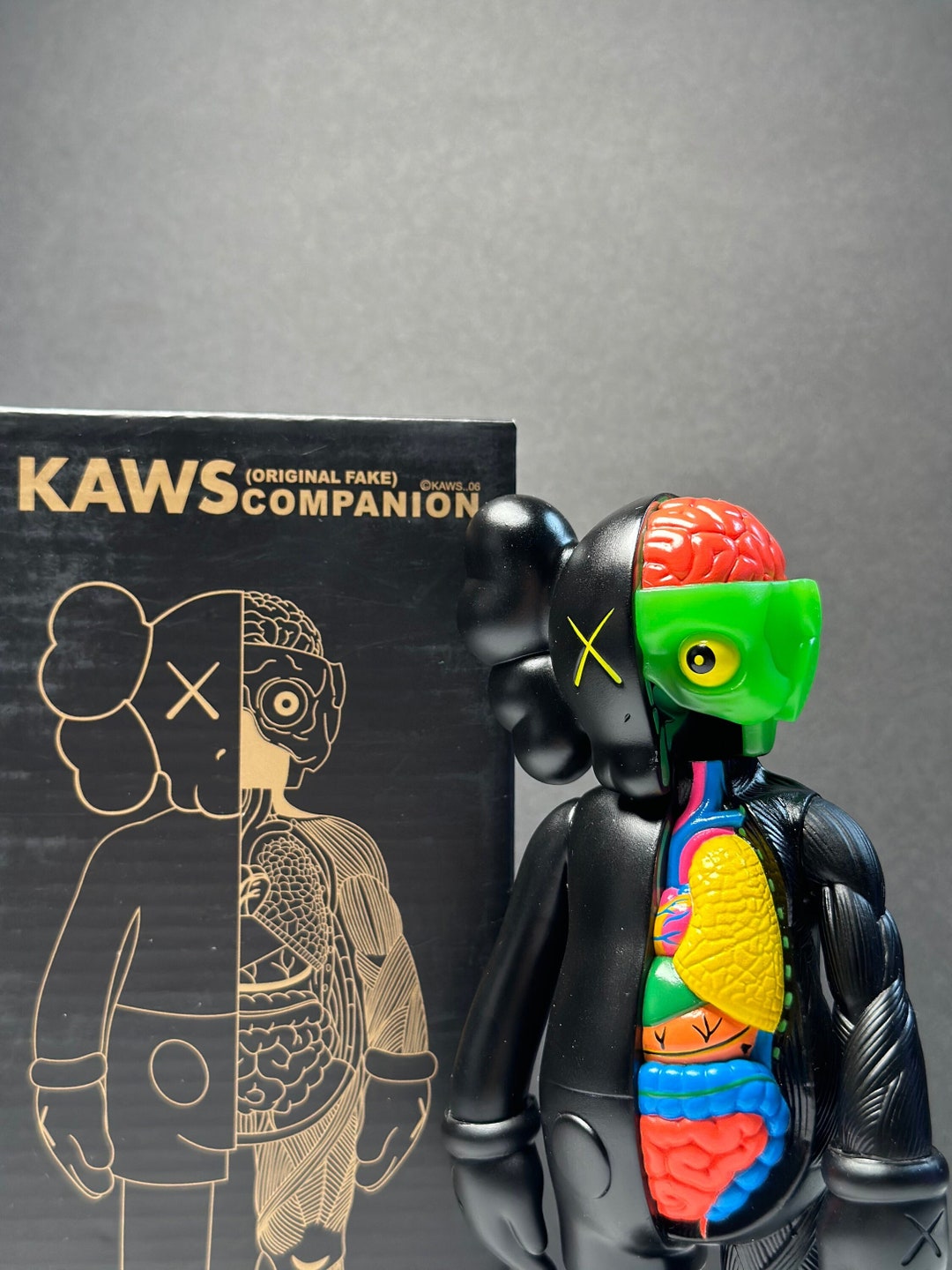 KAWS Figure Statue Anatomy Etsy