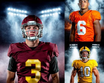 100 American Football Stadium Digital Backdrops - Perfect for Poster,Banner,Sport Photography & Stadium Themes,Custom Football Poster Design