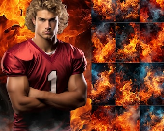 14 Fire and Smoke Digital Backdrops, Fire Overlays, Photoshop Overlays, Smoke Digital Background, Fire Photo, Smoke Effects, Fog Background