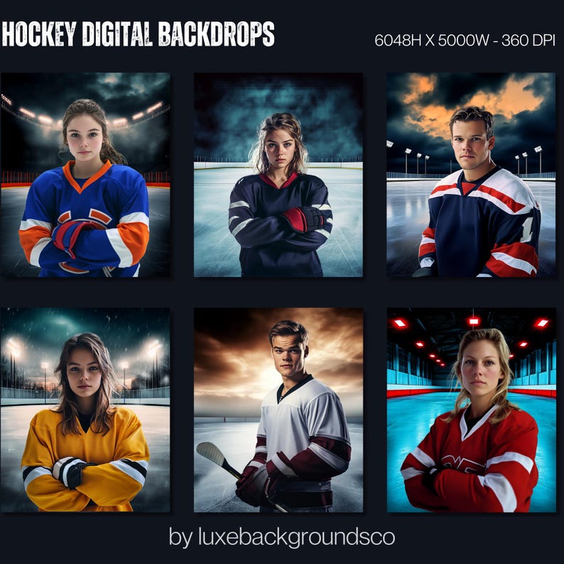 70 fundos épicos de hóquei, pista de gelo com sobreposições de fumaça e neblina, pôster de formatura, fotografia esportiva, modelos do Photoshop, plano de fundo para retrato esportivo imagem 10