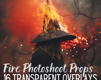 16 Transparent Fire Overlay, Flame Overlay, Fire Overlay, Fire Effect, Fire Background,Fire PNG,Red Fire Digital Background,Fiery Background