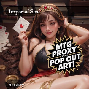 IS, Carta Proxy MTG para Mazo Commander, EDH,