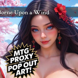 BW - Proxy MTG / Instantáneo azul personalizado para Commander EDH