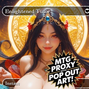 ET, Carta Proxy de MTG para Mazo de Commander, EDH,