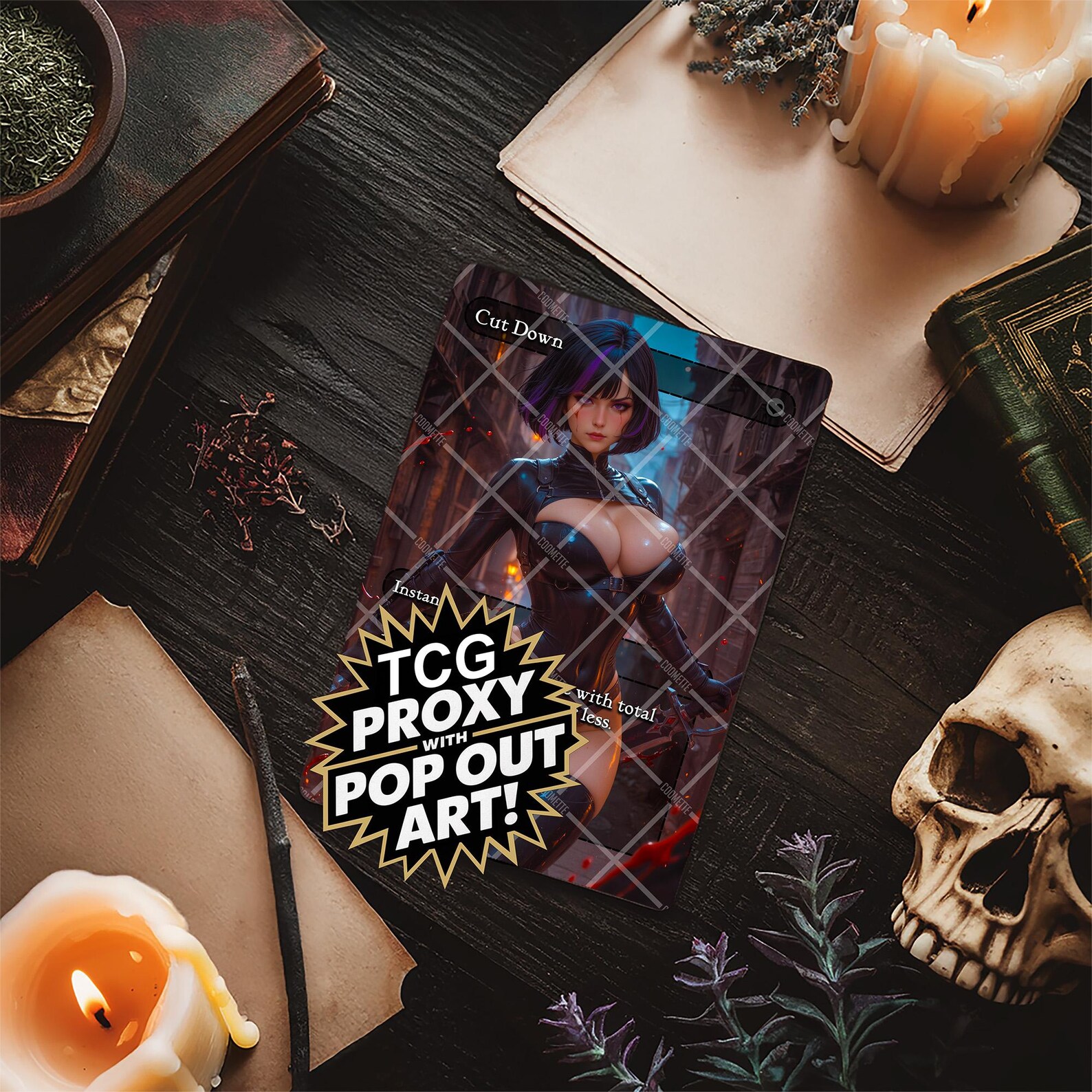 Cut Down Proxy Card - Etsy