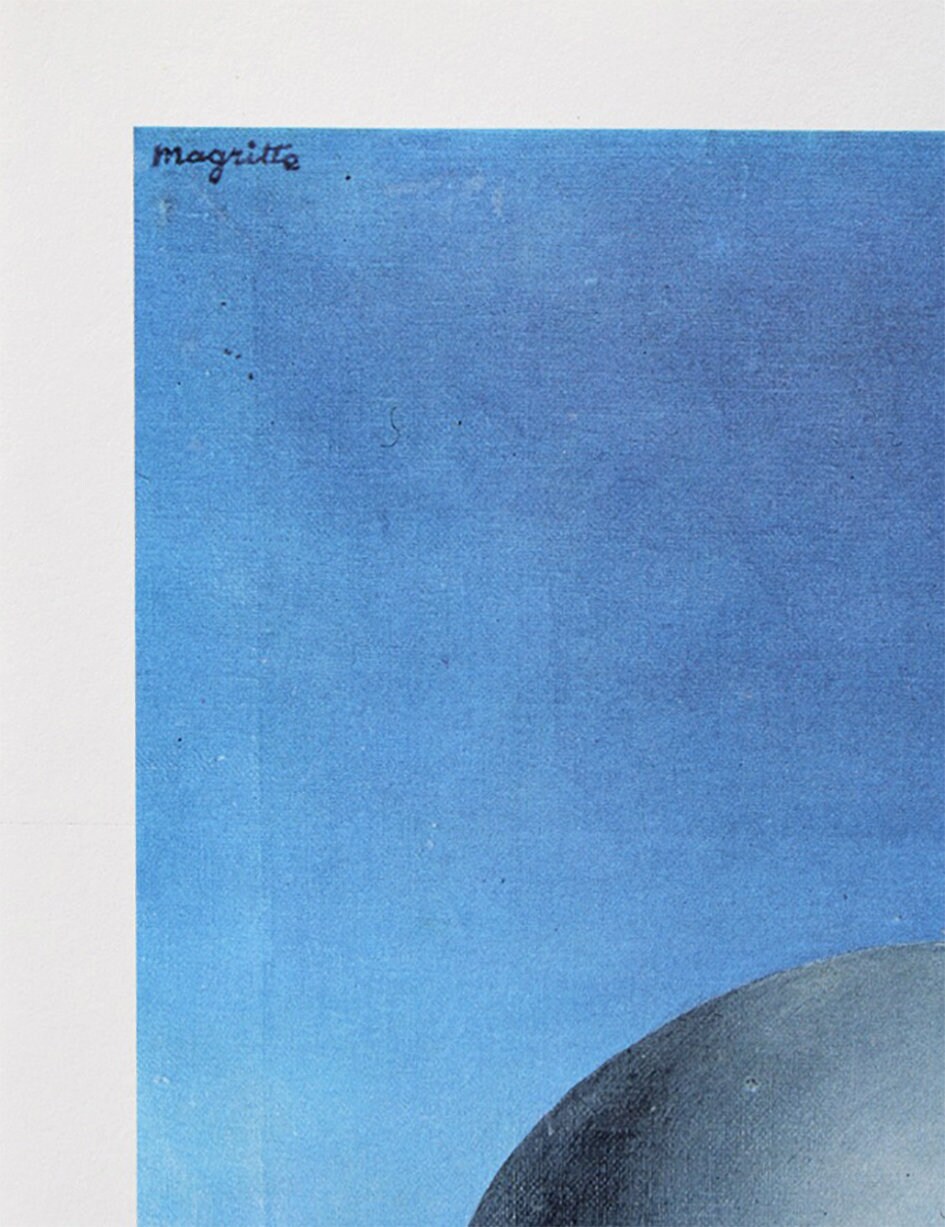 ルネ・マグリット「風の声」リトグラフ ヴィンテージ 70 年代プリント