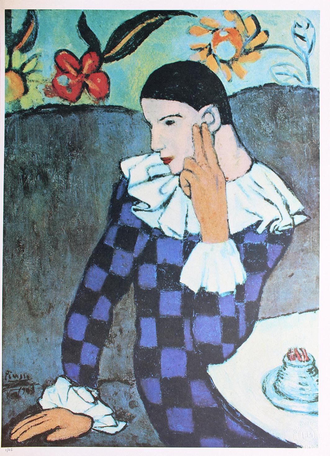 Picasso harlequin - Etsy 日本
