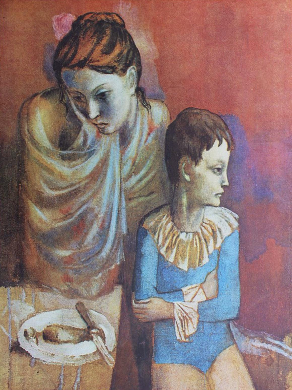 Picasso Mother and Child Lithograph - Etsy