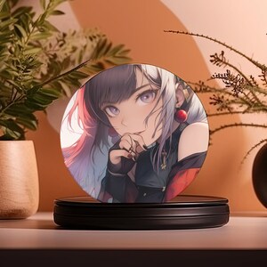 Buy Ahegao Girl Wireless Charger Anime Phone Charger Yin Yang Online in  India  Etsy