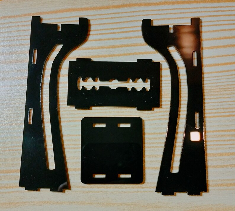 Heavy Razor Stands Laser Cut Razor Stand. - Etsy