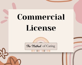 Commercial License for Product Distribution - Permission to Reuse - One Commercial License per Product Bought - Counselling tools - Therapy