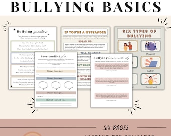 harcèlement, conflit entre pairs, activité contre le harcèlement, plan de conflit, affiche anti-harcèlement, enfants, adolescents, arrêter le harcèlement, conseiller scolaire, aide à la thérapie, SEL